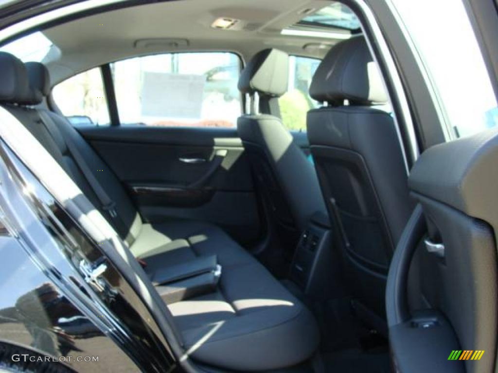 2007 3 Series 328xi Sedan - Jet Black / Black photo #20