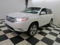 2013 Blizzard White Pearl Toyota Highlander Limited  photo #3
