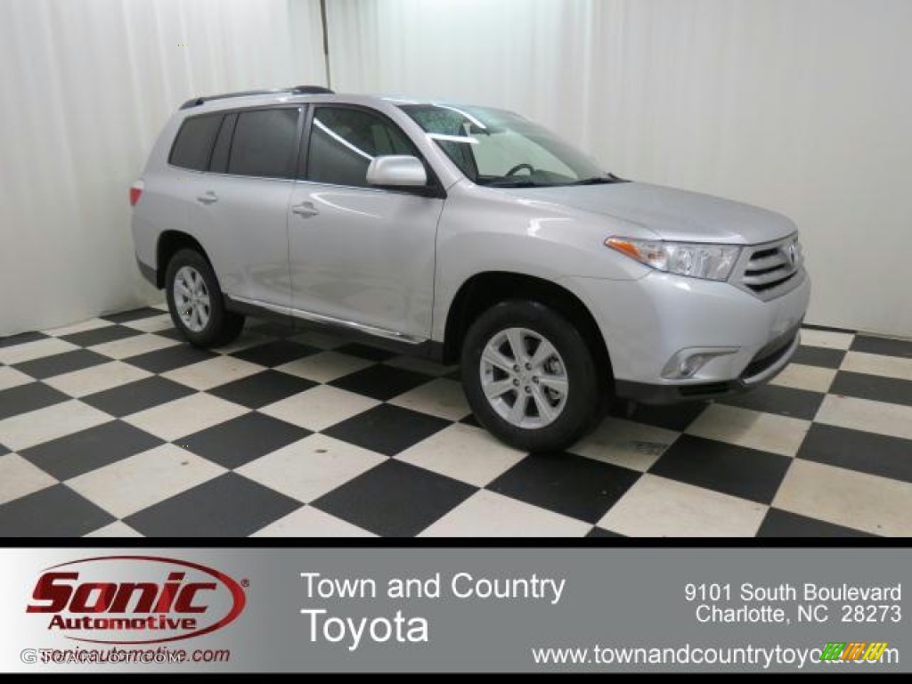 2013 Highlander  - Classic Silver Metallic / Ash photo #1