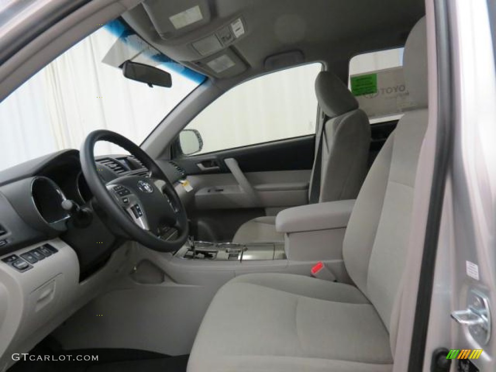 2013 Highlander  - Classic Silver Metallic / Ash photo #9