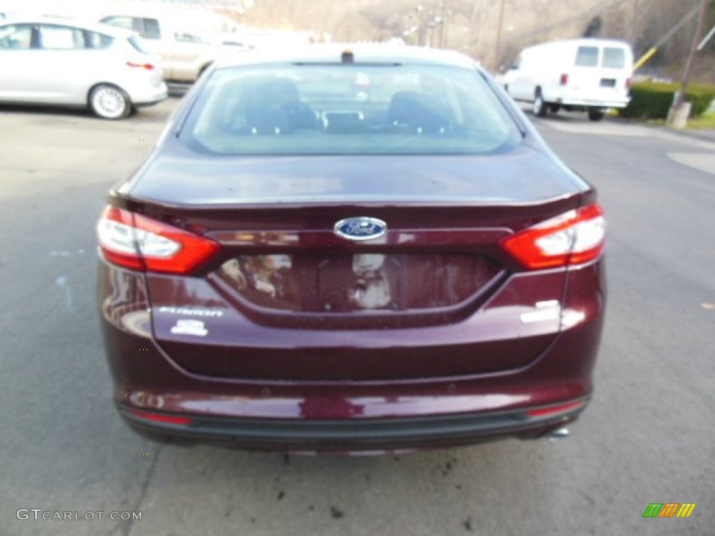 2013 Fusion SE 1.6 EcoBoost - Bordeaux Reserve Red Metallic / Charcoal Black photo #7