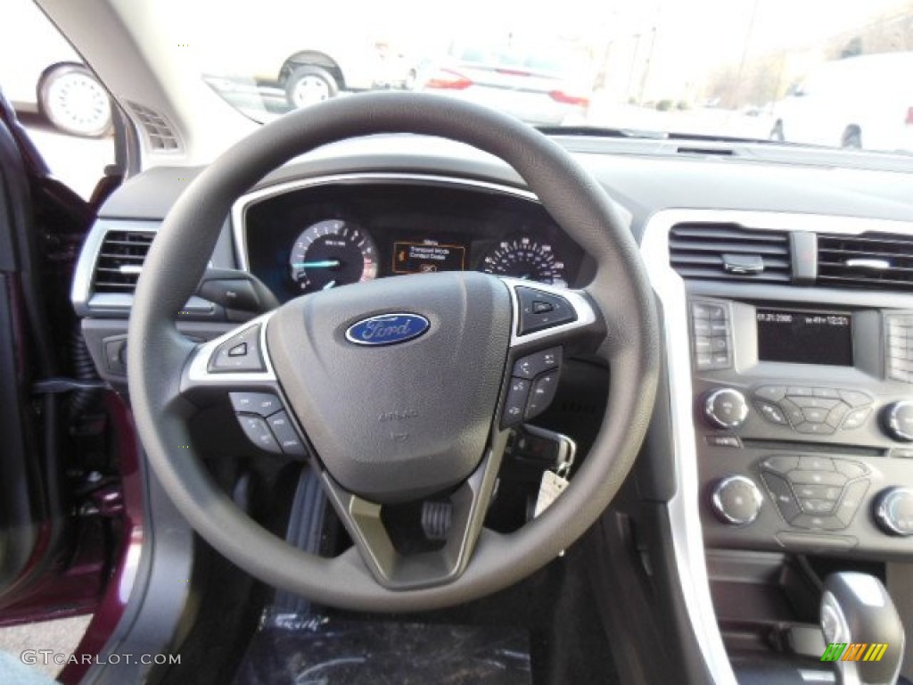 2013 Fusion SE 1.6 EcoBoost - Bordeaux Reserve Red Metallic / Charcoal Black photo #16