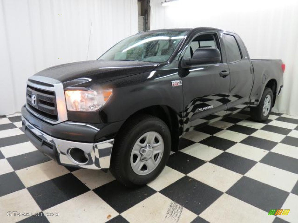 2012 Tundra Double Cab - Black / Black photo #3