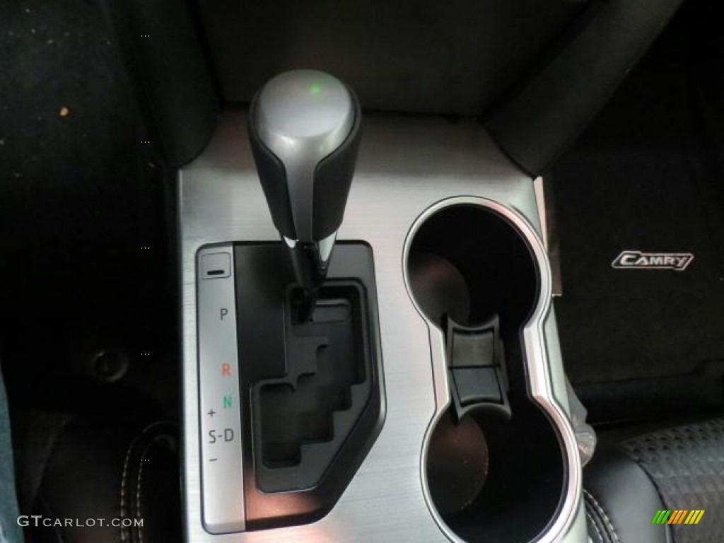 2012 Camry SE V6 - Magnetic Gray Metallic / Black photo #14