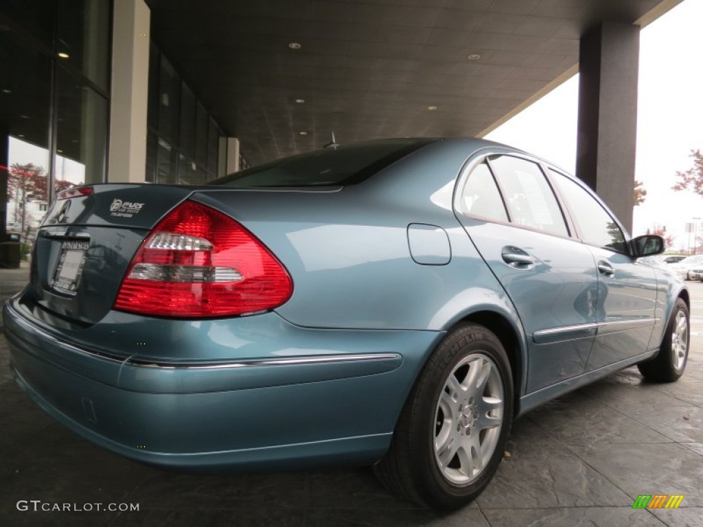 Wedgewood Blue Metallic 2003 Mercedes-Benz E 320 Sedan Exterior Photo #74488709