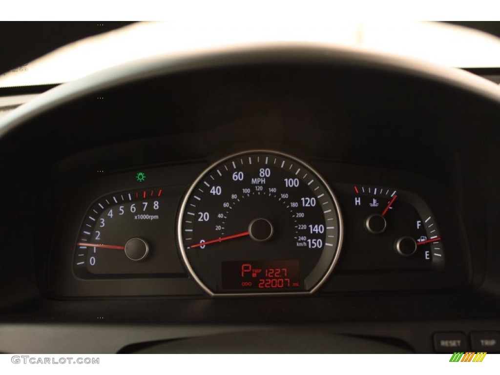 2009 Kia Borrego LX V6 4x4 Gauges Photo #74488766