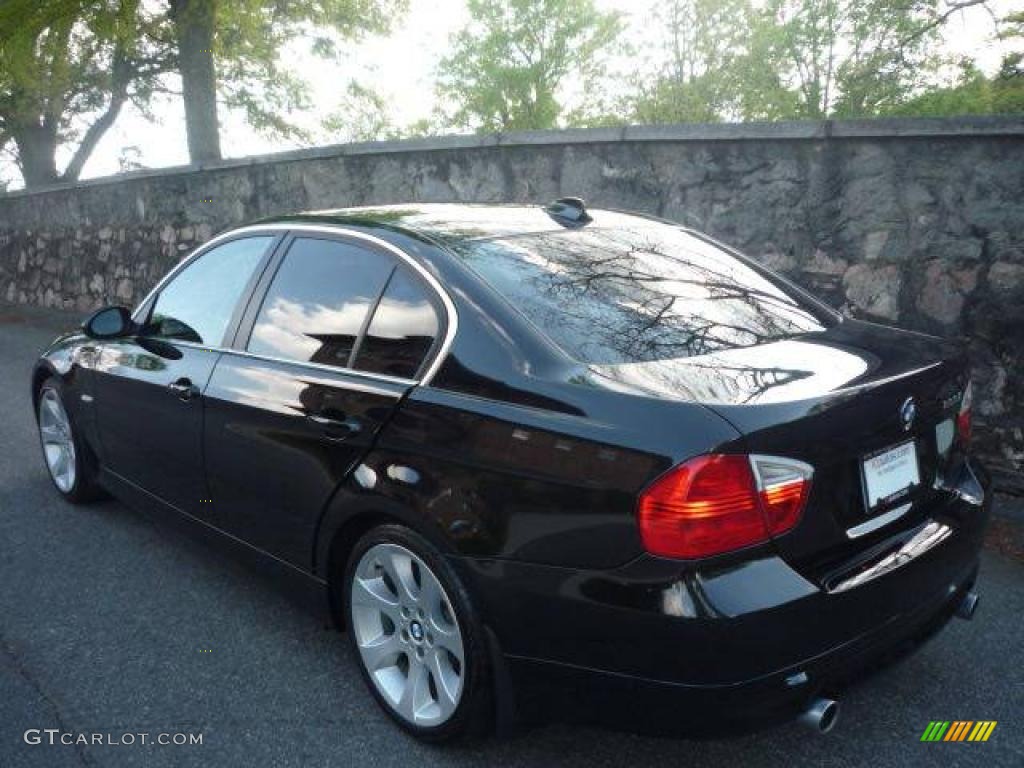 2007 3 Series 335i Sedan - Jet Black / Black photo #4