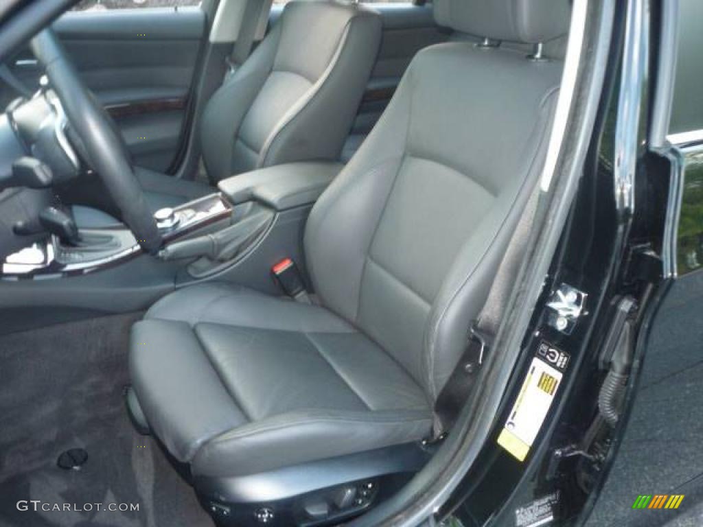 2007 3 Series 335i Sedan - Jet Black / Black photo #5