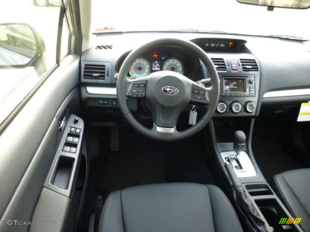2013 Subaru Impreza 2.0i Limited 5 Door Black Dashboard Photo #74490569