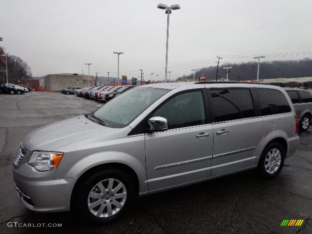 2012 Town & Country Touring - L - Bright Silver Metallic / Black/Light Graystone photo #1