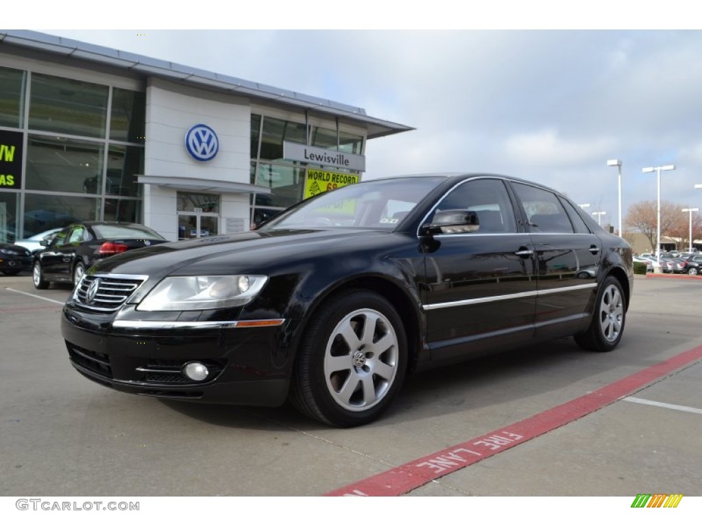 2005 Phaeton W12 4Motion Sedan - Black / Anthracite photo #1