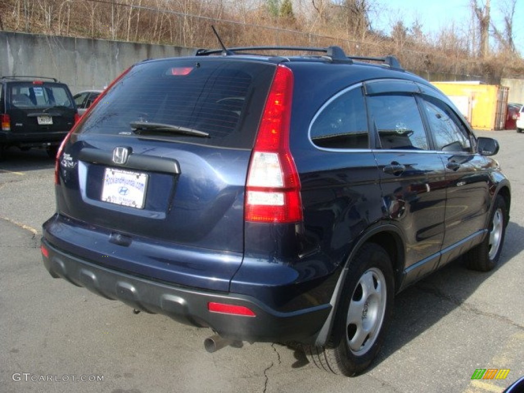 2008 CR-V LX 4WD - Royal Blue Pearl / Black photo #4