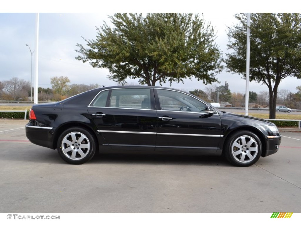 Black 2005 Volkswagen Phaeton W12 4Motion Sedan Exterior Photo #74491997