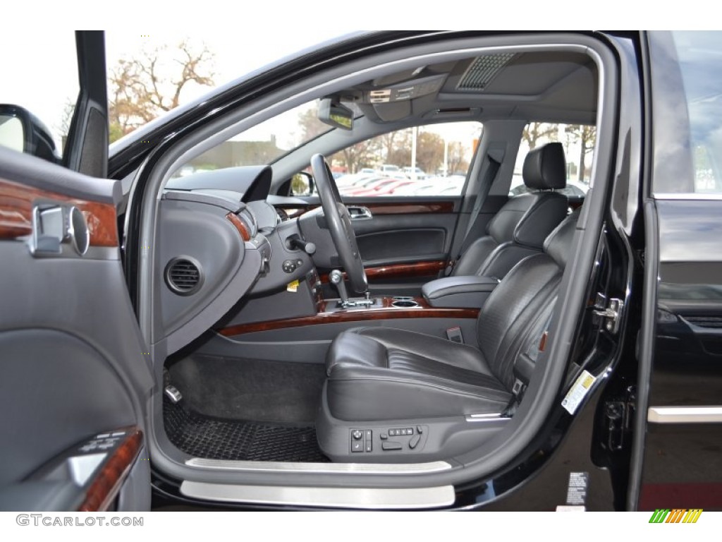 Anthracite Interior 2005 Volkswagen Phaeton W12 4Motion Sedan Photo #74492057