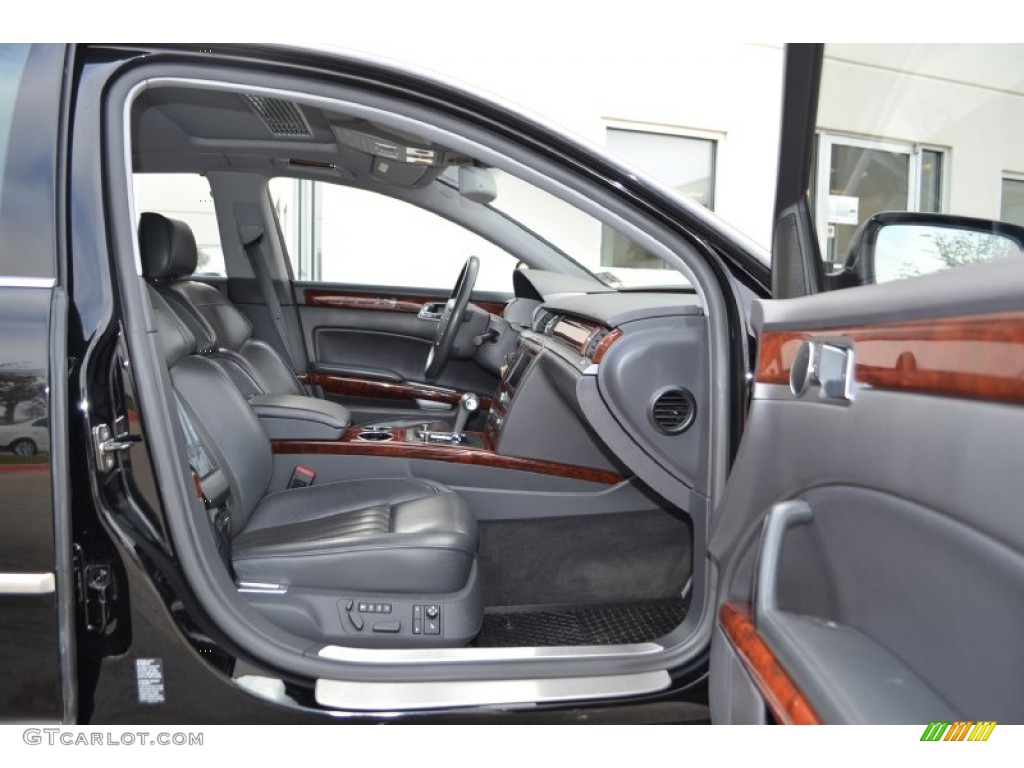 Anthracite Interior 2005 Volkswagen Phaeton W12 4Motion Sedan Photo #74492081