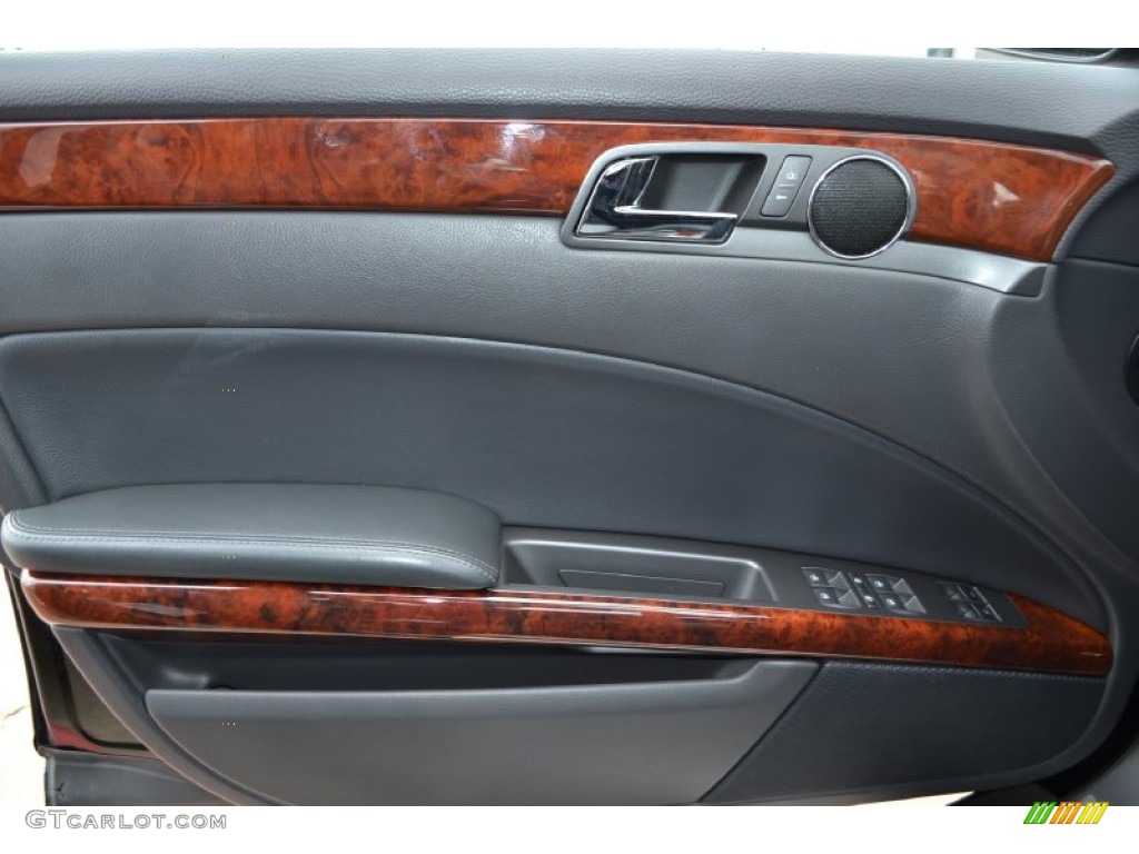 2005 Volkswagen Phaeton W12 4Motion Sedan Anthracite Door Panel Photo #74492147