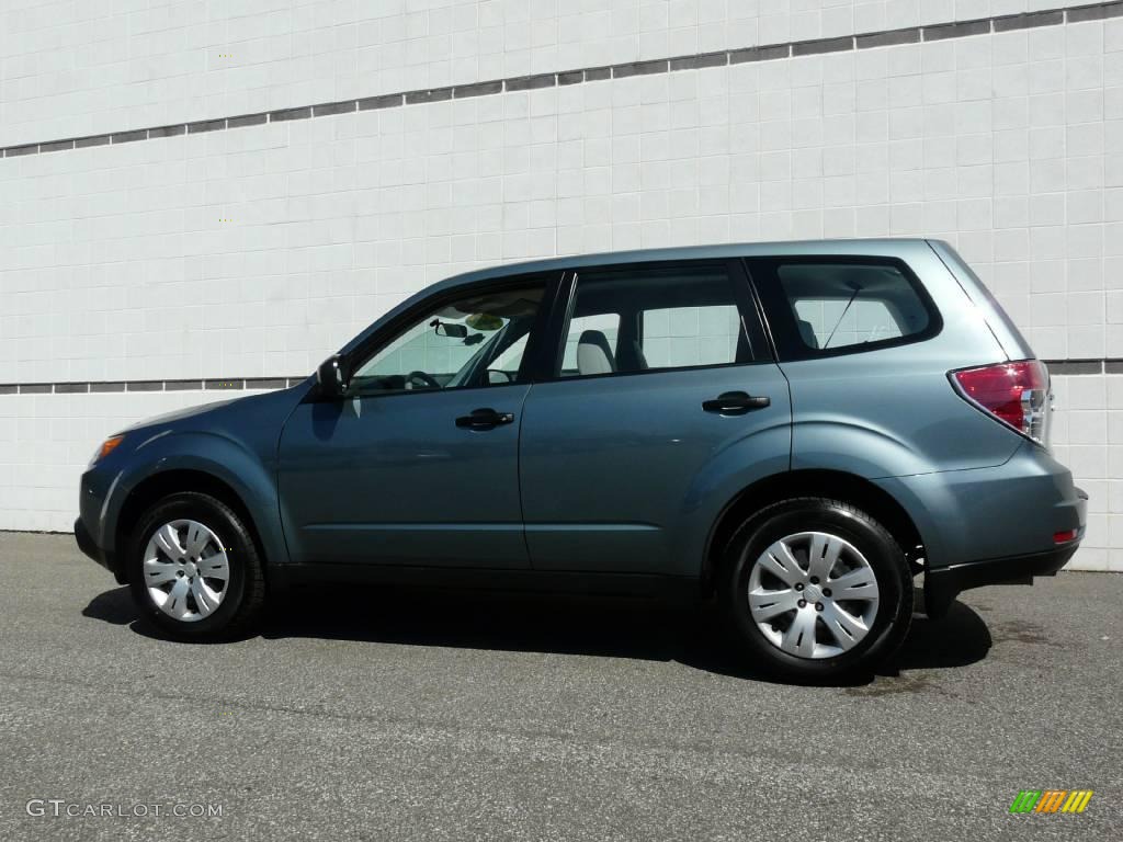 Sage Green Metallic Subaru Forester