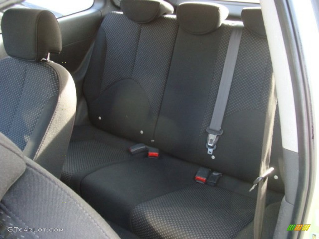 2008 Accent GS Coupe - Apple Green / Black photo #16