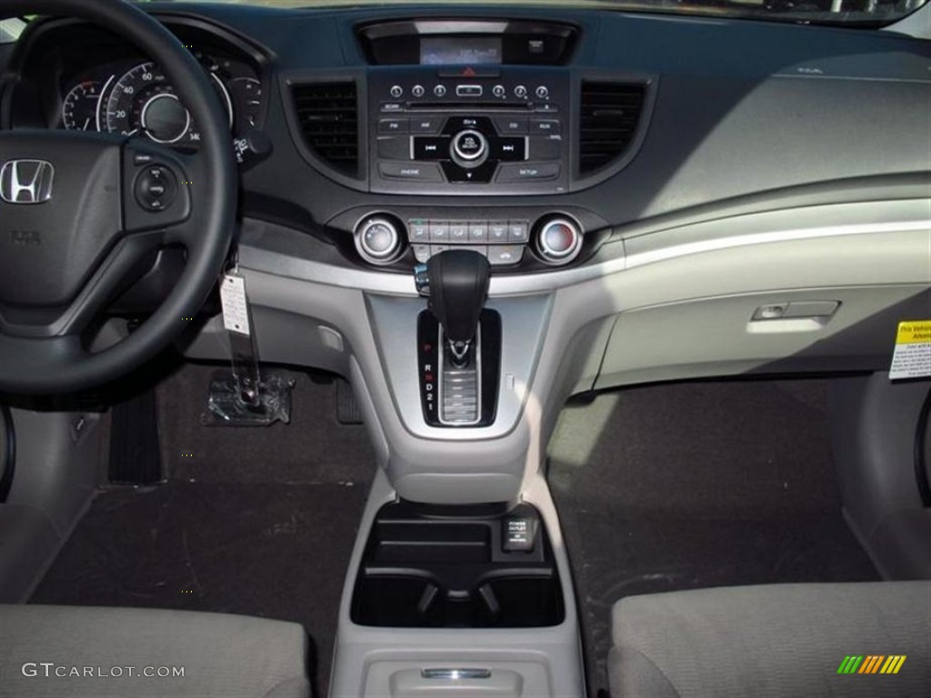 2013 CR-V LX - Alabaster Silver Metallic / Gray photo #6