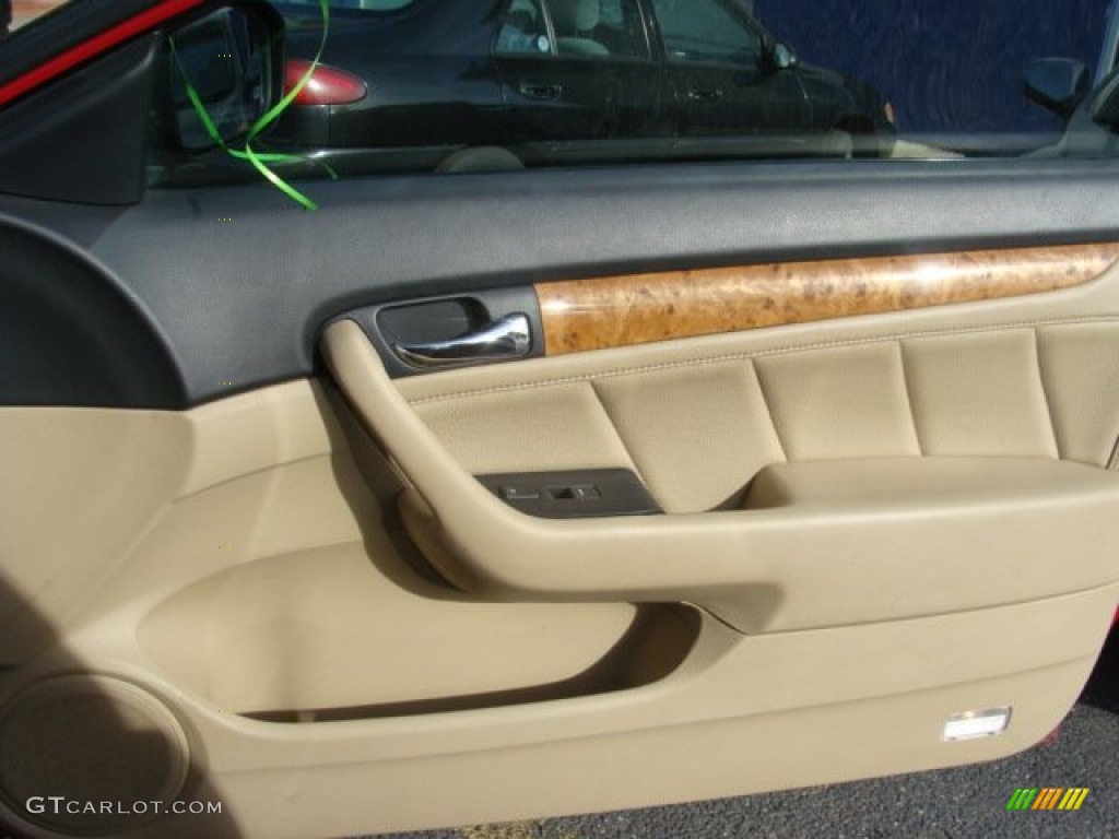 2004 Accord EX V6 Coupe - San Marino Red Pearl / Ivory photo #20