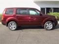 Dark Cherry Pearl 2013 Honda Pilot EX Exterior