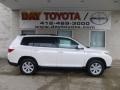 2013 Blizzard White Pearl Toyota Highlander SE 4WD  photo #1