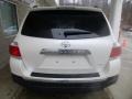 2013 Blizzard White Pearl Toyota Highlander SE 4WD  photo #3