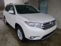 2013 Blizzard White Pearl Toyota Highlander SE 4WD  photo #7