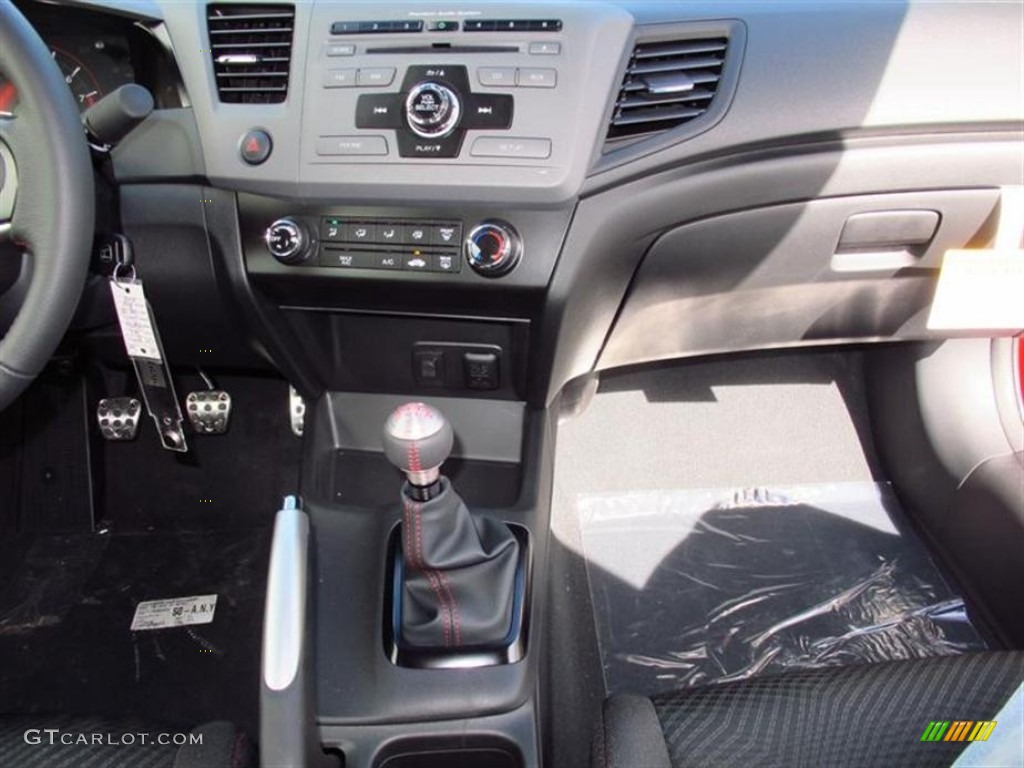 2012 Civic Si Coupe - Rallye Red / Black photo #6