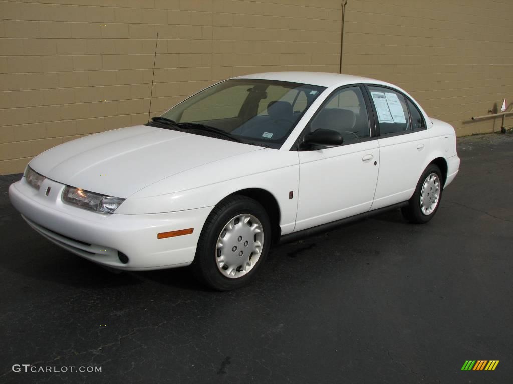 1997 S Series SL2 Sedan - White / Gray photo #2