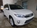 2013 Blizzard White Pearl Toyota Highlander Hybrid Limited 4WD  photo #7