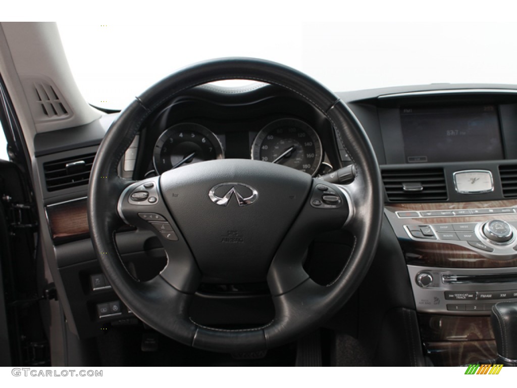 2012 Infiniti M 37x AWD Sedan Steering Wheel Photos