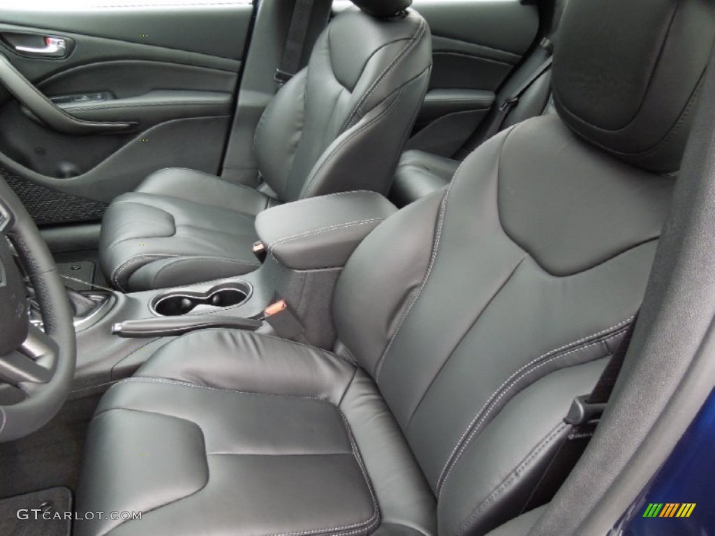 2013 Dodge Dart Limited Front Seat Photo #74497826