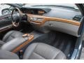2007 Mercedes-Benz S designo Corteccia Grey Interior Dashboard Photo