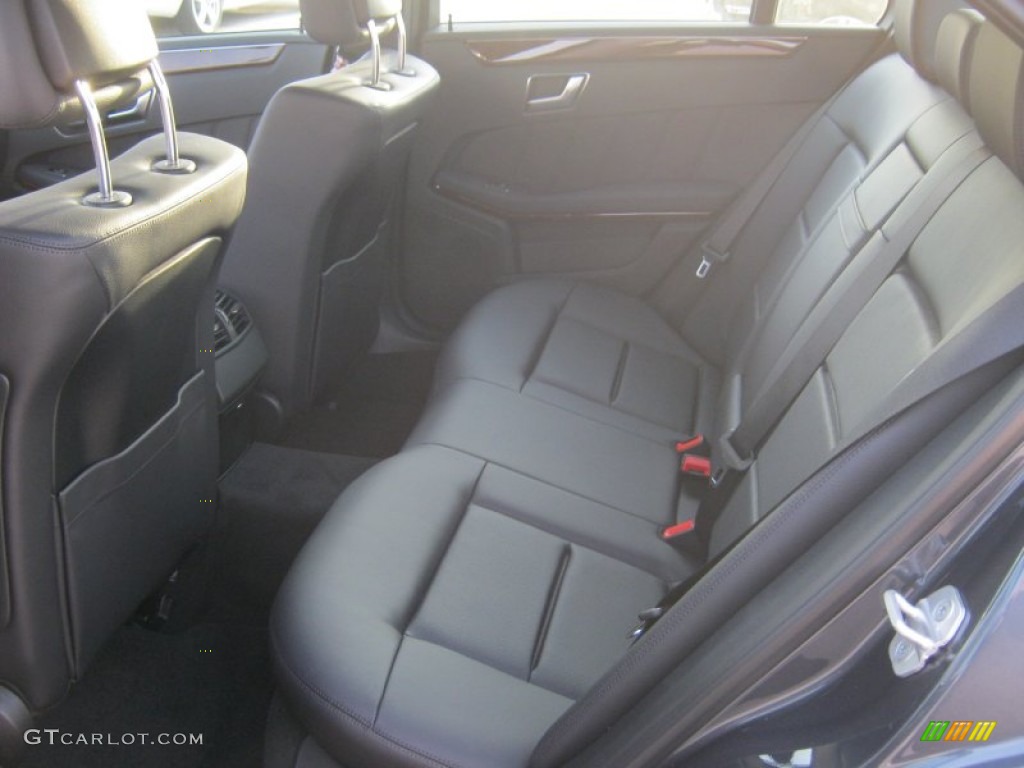 2013 Mercedes-Benz E 350 BlueTEC Sedan Rear Seat Photo #74498654