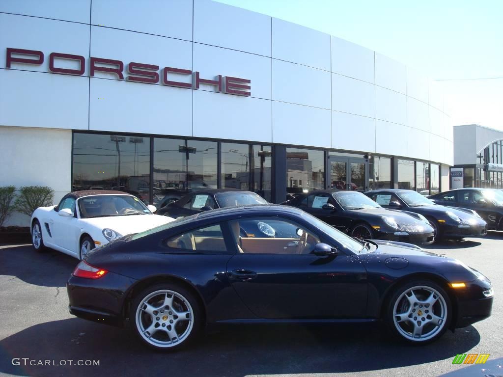 Midnight Blue Metallic Porsche 911