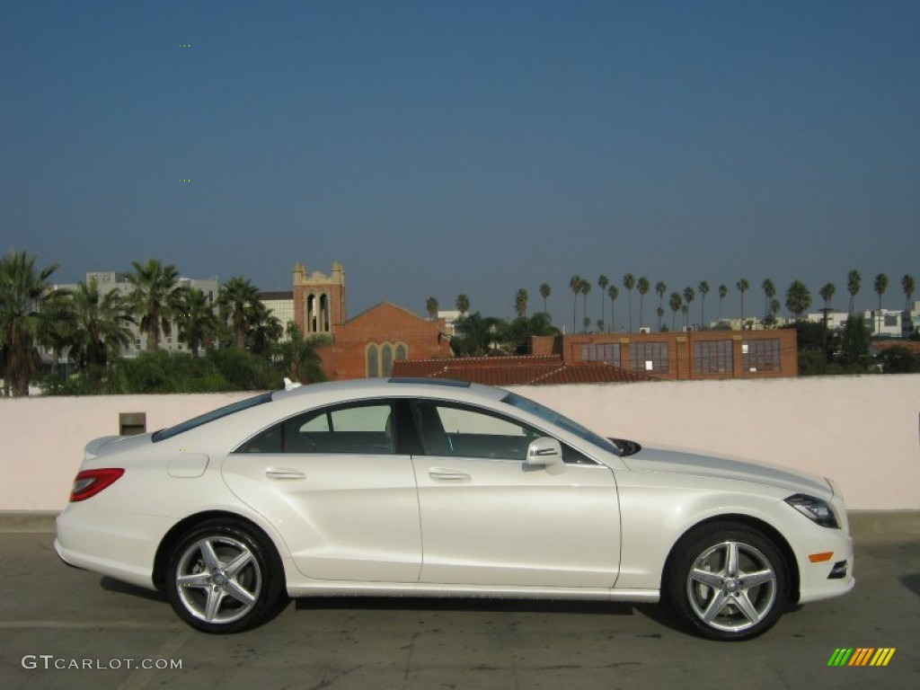 Diamond White Metallic 2013 Mercedes-Benz CLS 550 Coupe Exterior Photo #74499923