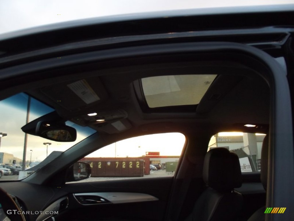 2013 ATS 2.0L Turbo Luxury - Black Diamond Tricoat / Jet Black/Jet Black Accents photo #14