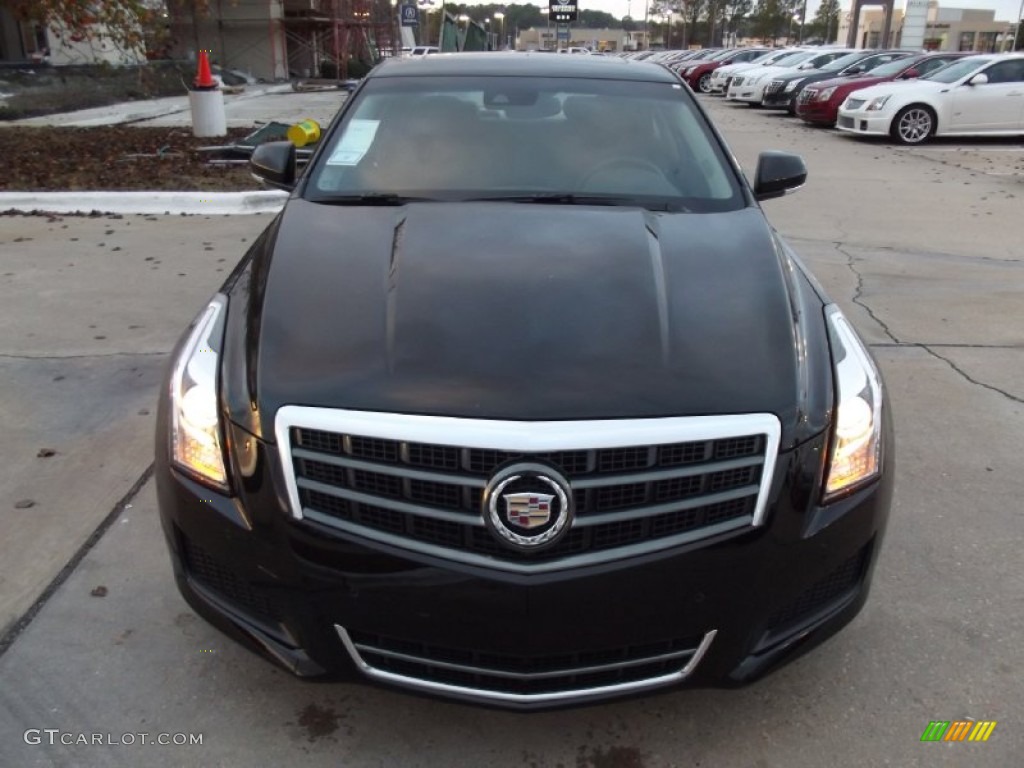 Black Raven 2013 Cadillac ATS 2.0L Turbo Luxury Exterior Photo #74500154