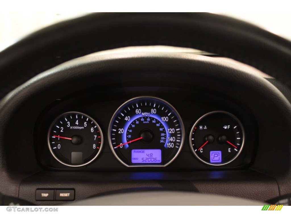 2008 Hyundai Veracruz Limited AWD Gauges Photo #74500166