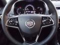 Jet Black/Jet Black Accents 2013 Cadillac ATS 2.0L Turbo Luxury Steering Wheel