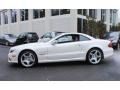 Diamond White Metallic 2009 Mercedes-Benz SL 550 Roadster Exterior