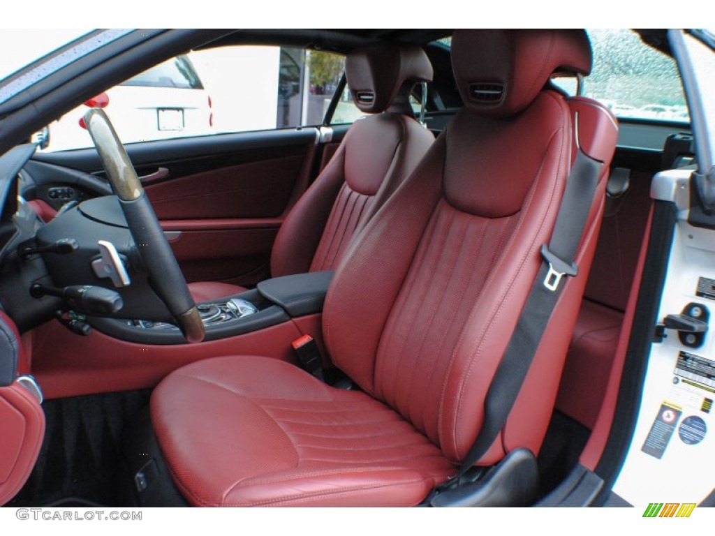 2009 Mercedes-Benz SL 550 Roadster Front Seat Photo #74500565