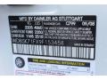 799: Diamond White Metallic 2009 Mercedes-Benz SL 550 Roadster Color Code