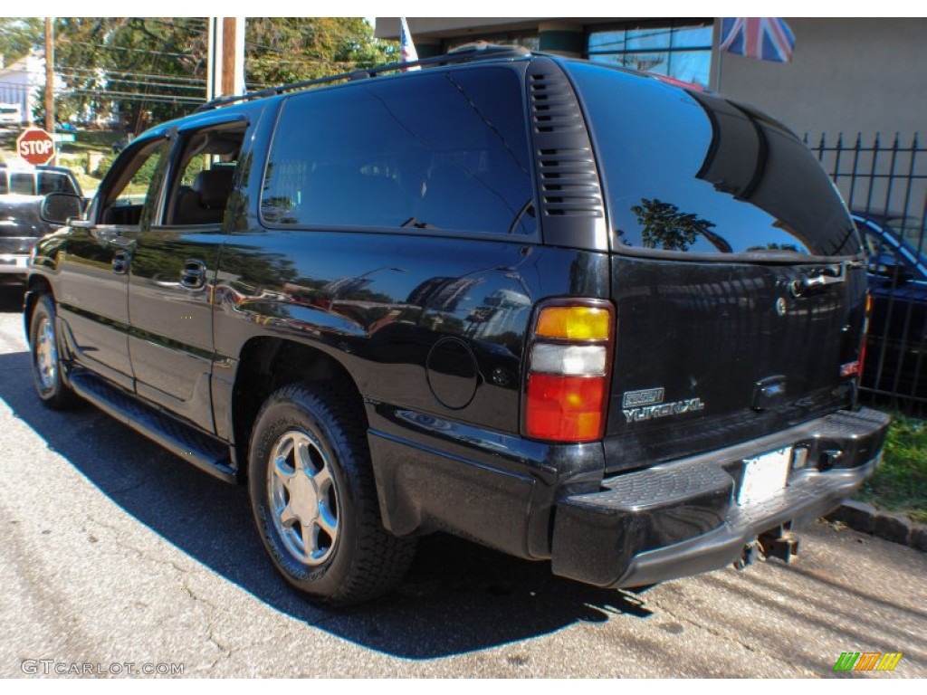 2004 Yukon XL Denali AWD - Onyx Black / Sandstone photo #4