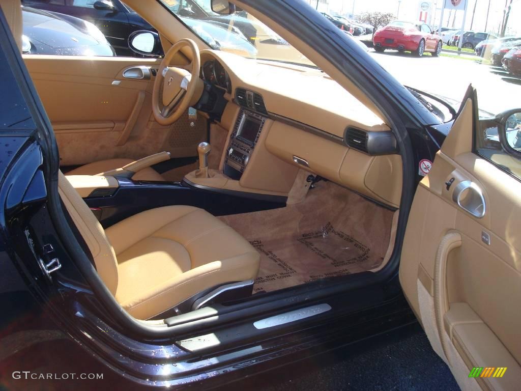 2006 911 Carrera Coupe - Midnight Blue Metallic / Sand Beige photo #15