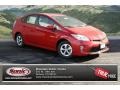 2013 Barcelona Red Metallic Toyota Prius Three Hybrid  photo #1