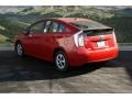 2013 Barcelona Red Metallic Toyota Prius Three Hybrid  photo #2