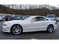 Diamond White Metallic 2009 Mercedes-Benz SL 550 Roadster Exterior