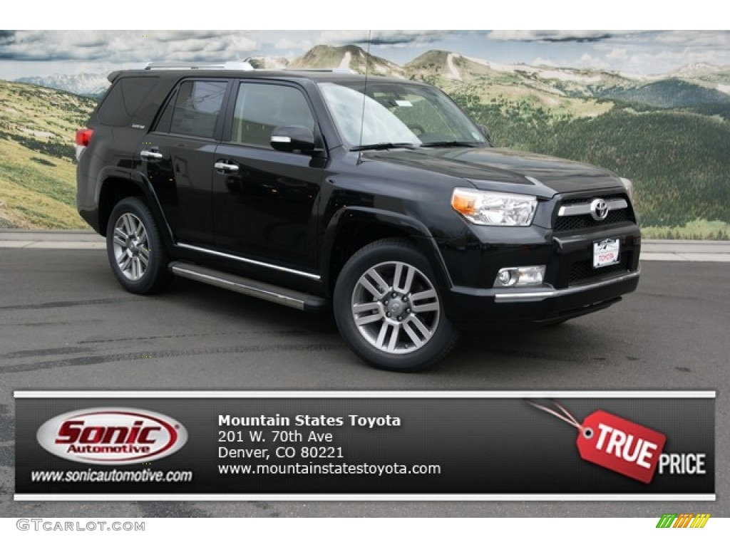 2013 4Runner Limited 4x4 - Black / Black Leather photo #1